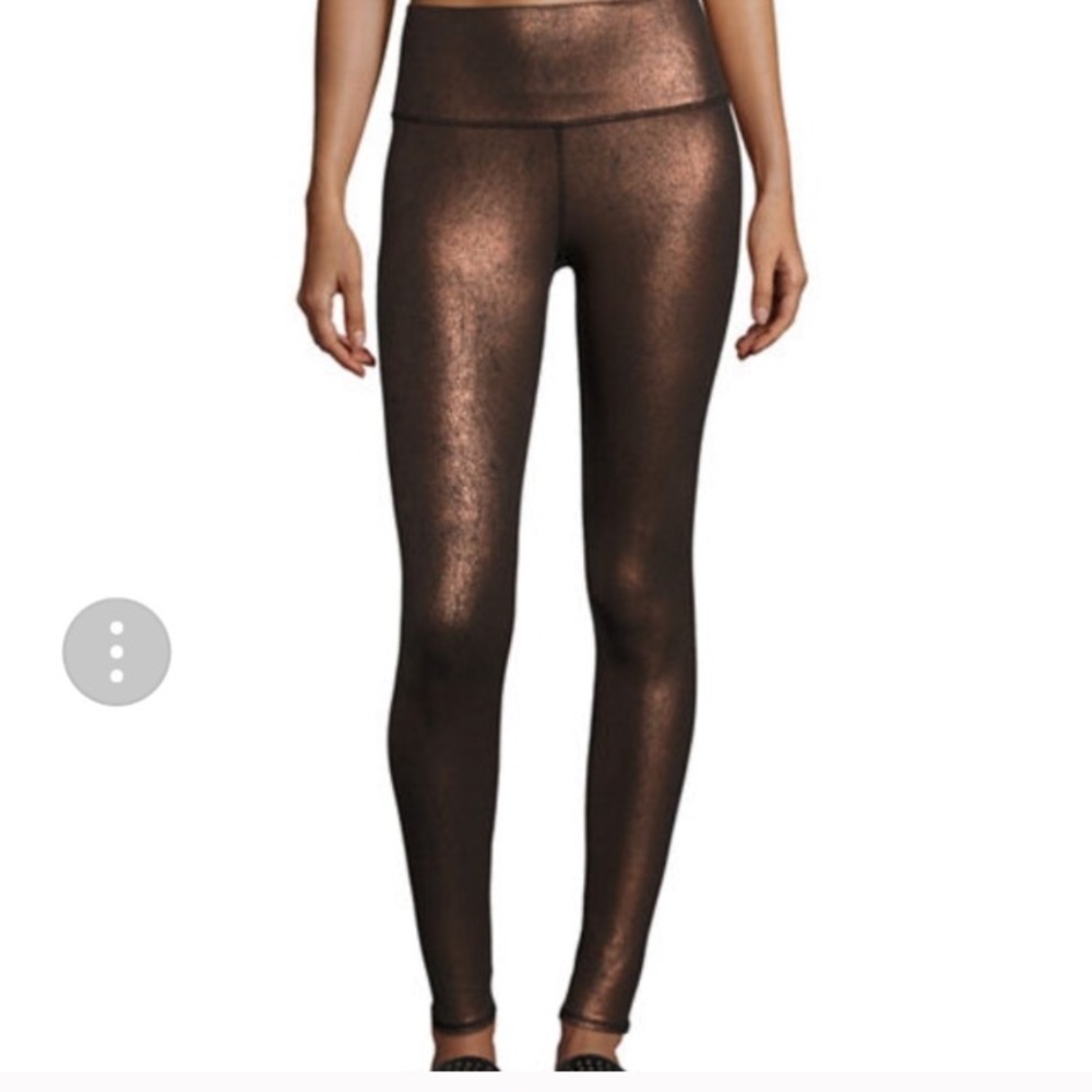 Alo High Wasted Metallic Leggings